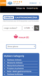Mobile Screenshot of gieldagastronomiczna.pl